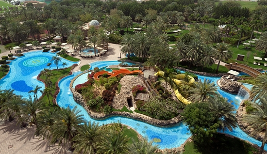 Emirates Palace - zachodni basen Emirates Palace - zachodni basen