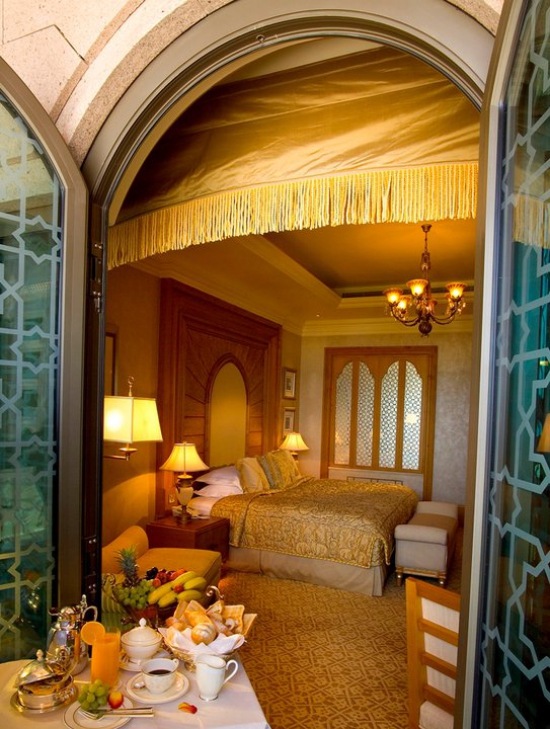 Emirates Palace - przykładowy pokój Emirates Palace - przykładowy pokój