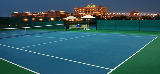 Emirates Palace Abu Dhabi korty tenisowe Emirates Palace Abu Dhabi korty tenisowe