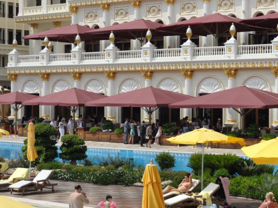 Mardan Palace Antalya taras restauracji Bosphorus