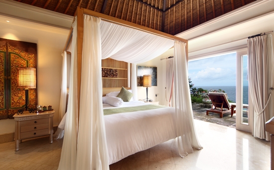 Ocean front villa bed room - Ayana Bali Ocean front villa bed room - Ayana Bali