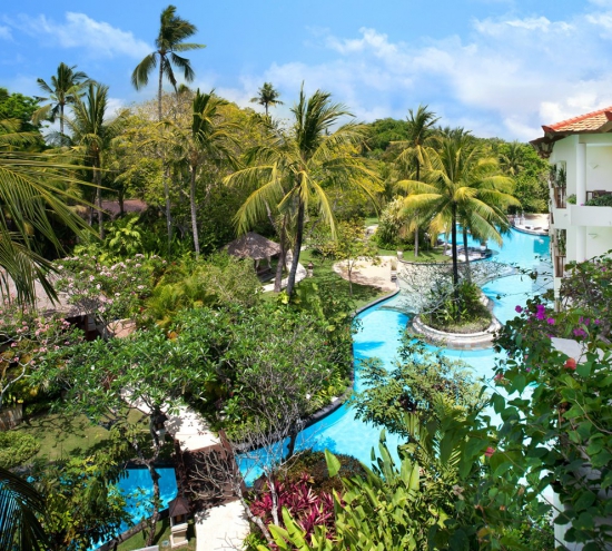 Laguny w The Laguna Resort Bali