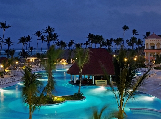 Luxury Bahia Principe Ambar w nocy Luxury Bahia Principe Ambar w nocy