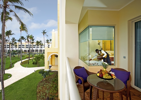 Iberostar Grand Hotel Bavaro - przykładowy balkon Iberostar Grand Hotel Bavaro - przykładowy balkon