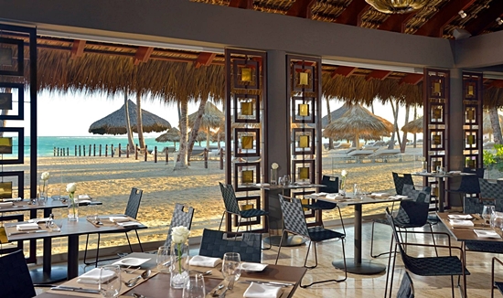 Plaża z restauracją Paradisus Punta Cana Plaża z restauracją Paradisus Punta Cana