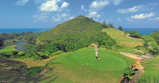 Pole golfowe Constance Lemuria Seszele Pole golfowe Constance Lemuria Seszele