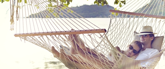 Raffles Praslin hamak przy plaży Raffles Praslin hamak przy plaży